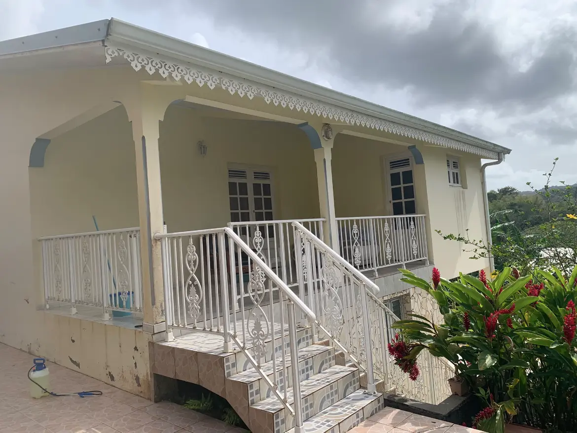 Rénovation d’une maison créole — avant